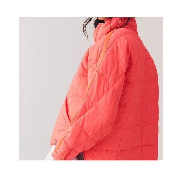 Free People movement Pippa packable orange Puffer Jacket small - Picture 4 of 11